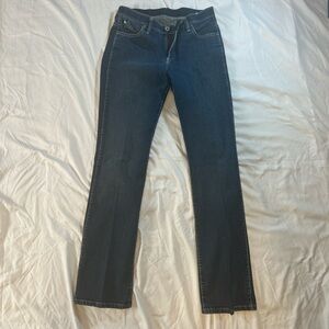 Wrangler Q-Baby No Gap Dark Indigo Straight Leg Women's Jeans